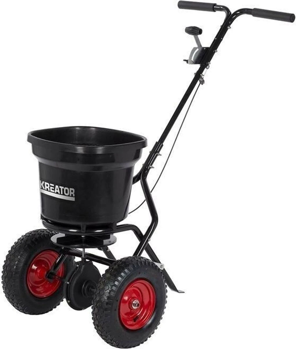 Kreator KRTGR9005 Strooiwagen - 300 Tot 370 Cm Strooibreedte - 23 Liter 1 Kreator KRTGR9005 Strooiwagen - 300 Tot 370 Cm Strooibreedte - 23 Liter