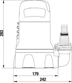 Gardena Dompelpomp 9000 Rvs 24,2 X 28,3 Cm Zwart/grijs -Tuingereedschaps Winkel 1047x1200 2