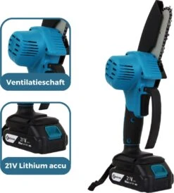 NovarGarden® Mini Kettingzaag NG1 - Met 2x Accu - Takkenzaag - Snoeizaag - Electrisch - Handzaag - Boomzaag - 21V -Tuingereedschaps Winkel 1080x1200 1