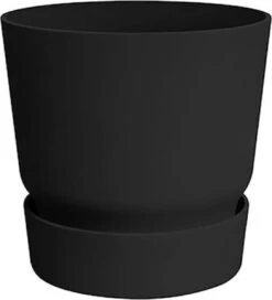 Elho Greenville Rond 40 - Grote Bloempot Voor Buiten - Gemaakt Van Gereycled Plastic - Ø 39.0 X H 36.8 Cm - Living Black -Tuingereedschaps Winkel 1089x1200 3