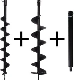 Kibani Grondboor 52cc Benzine + Grondboren Set 60 Mm + 80 Mm + 100 Mm + 150 Mm + 2 Verlengstukken - Palenboor - Grondboor Machine 17 Kibani Grondboor 52cc Benzine + Grondboren Set 60 Mm + 80 Mm + 100 Mm + 150 Mm + 2 Verlengstukken - Palenboor - Grondboor Machine -Tuingereedschaps Winkel 1111x1200