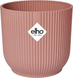 Elho Vibes Fold Rond 25 - Bloempot Voor Binnen - Ø 25.0 X H 23.0 Cm - Delicaat Roze -Tuingereedschaps Winkel 1130x1200 4