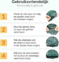 Goliving Tuinafvalzak - Set Van 2- Tuinafvalzakken Opvouwbaar - Tuinzak - Tuinafvalemmer - 2x 280 Liter - Groen -Tuingereedschaps Winkel 1131x1200 3