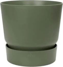 Elho Greenville Rond 30 - Grote Bloempot Voor Buiten - Gemaakt Van Gereycled Plastic - Ø 29.5 X H 27.8 Cm - Blad Groen -Tuingereedschaps Winkel 1132x1200 4