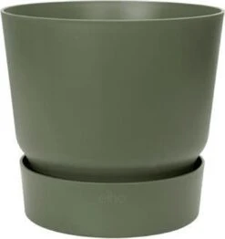 Elho Greenville Rond 30 - Grote Bloempot Voor Buiten - Gemaakt Van Gereycled Plastic - Ø 29.5 X H 27.8 Cm - Blad Groen -Tuingereedschaps Winkel 1132x1200 5