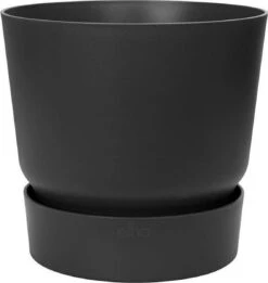 Elho Greenville Rond 40 - Grote Bloempot Voor Buiten - Gemaakt Van Gereycled Plastic - Ø 39.0 X H 36.8 Cm - Living Black -Tuingereedschaps Winkel 1135x1200 6