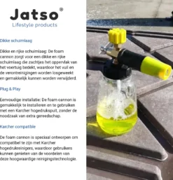 Jatso® Foam Cannon - Snow Foam - Foam Gun - Schuimlans - Foam Gun Auto - Foam Lance - Schuimsproeier - Snow Foam Cannon - Past Op Karcher K1 T/m K7 - Messing - Afneembaar Pistool 7 Jatso® Foam Cannon - Snow Foam - Foam Gun - Schuimlans - Foam Gun Auto - Foam Lance - Schuimsproeier - Snow Foam Cannon - Past Op Karcher K1 T/m K7 - Messing - Afneembaar Pistool -Tuingereedschaps Winkel 1151x1200 2