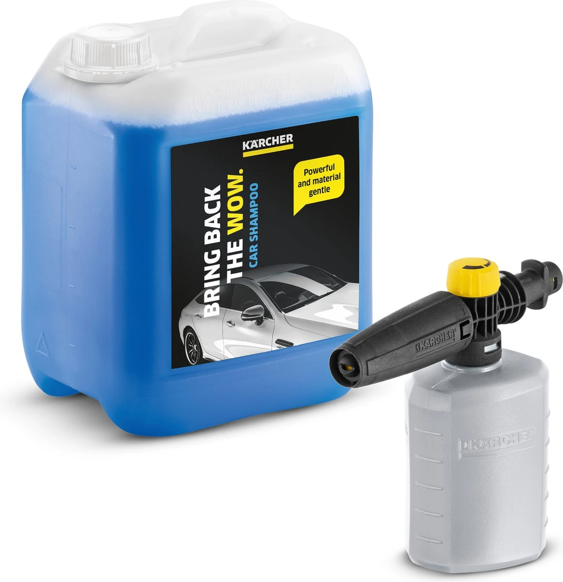 Kärcher Hogedrukreiniger Accessoire Set FJ 6 Foam Jet - Autoshampoo 5L – Regelbaar Spuitniveau - Tankinhoud 0,6L 1 Kärcher Hogedrukreiniger Accessoire Set FJ 6 Foam Jet - Autoshampoo 5L – Regelbaar Spuitniveau - Tankinhoud 0,6L