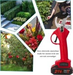 Elektrische Snoeischaar - Accu Snoeischaar - 2 Accu's - Professioneel - Tuinschaar 17 Elektrische Snoeischaar - Accu Snoeischaar - 2 Accu's - Professioneel - Tuinschaar -Tuingereedschaps Winkel 1165x1200