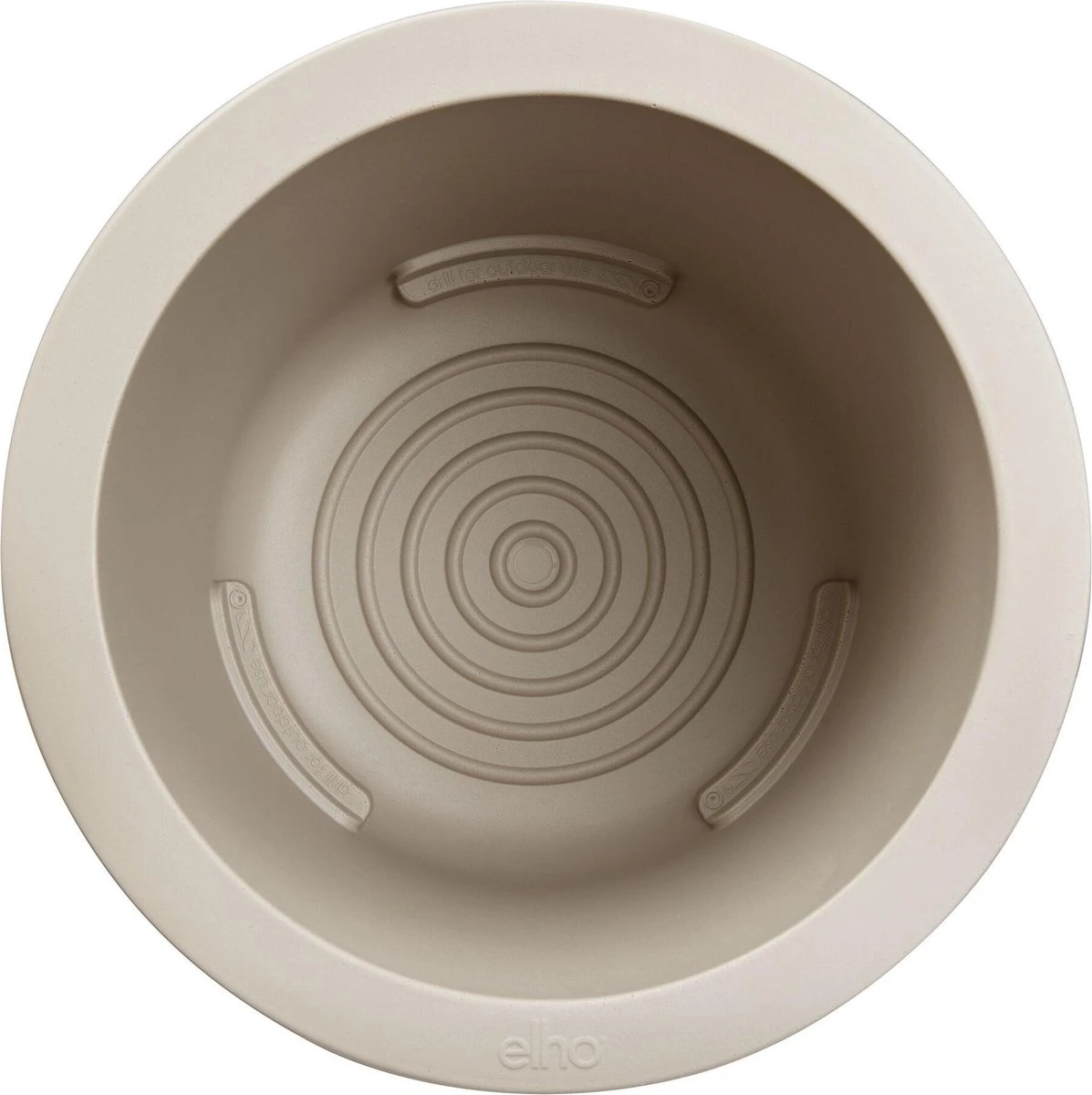 Elho Pure Coupe 41 - Bloempot Voor Binnen & Buiten - Ø 41.3 X H 57.9 Cm - Beige/Balanced Beige 7 Elho Pure Coupe 41 - Bloempot Voor Binnen & Buiten - Ø 41.3 X H 57.9 Cm - Beige/Balanced Beige - Afbeelding 7