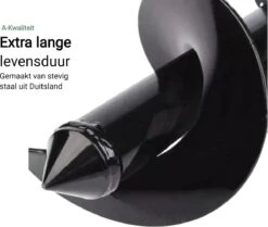 MaatWorkz - Grondboor - 25 CM - Boormachine - Bollenplanter - Moestuin - Palenboor - Boor - Tuin -Tuingereedschaps Winkel 1200x1015 1