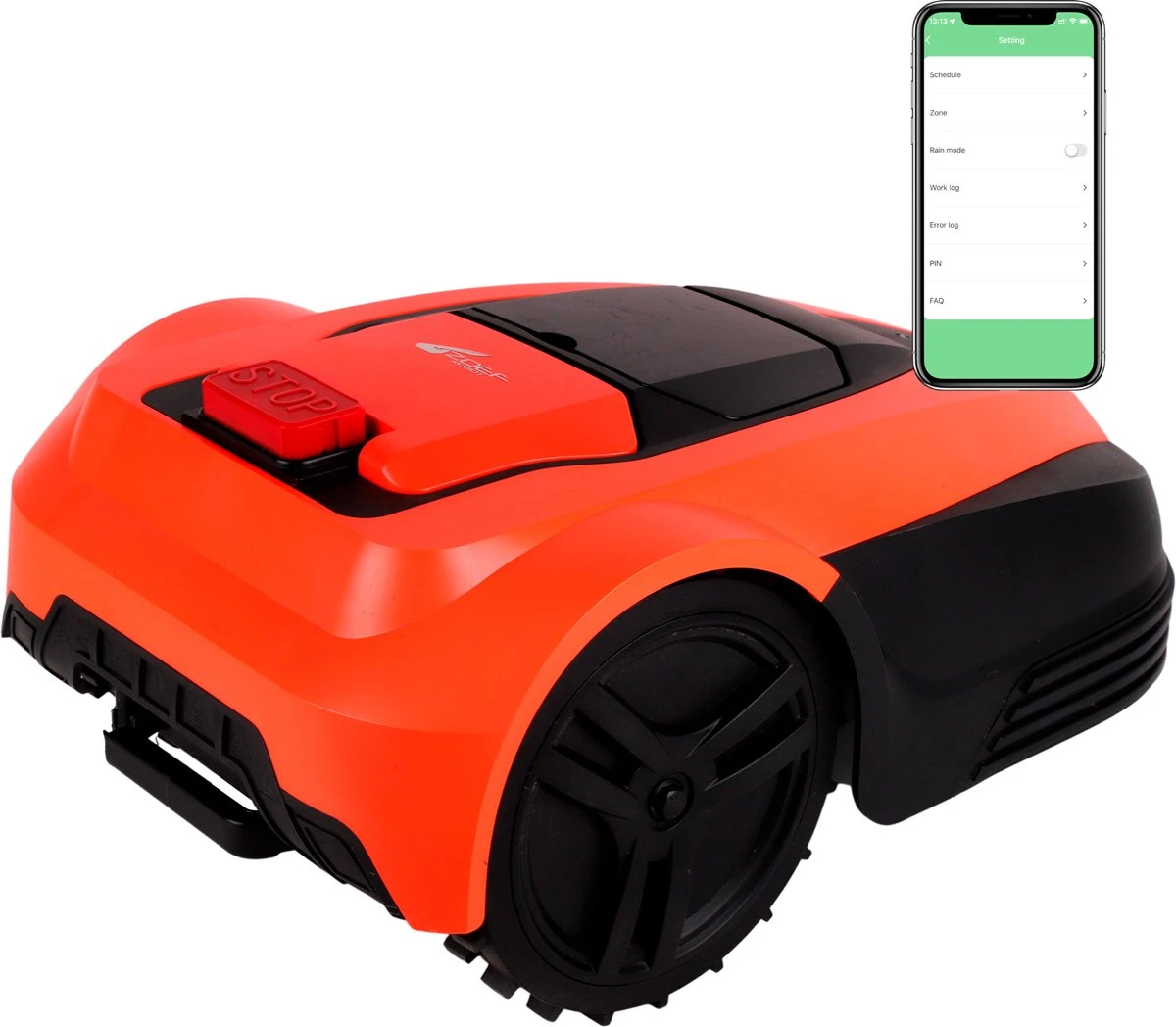 Zoef Robot Robotmaaier Dirk Met APP <600 M2 15 Zoef Robot Robotmaaier Dirk Met APP <600 M2 - Afbeelding 15