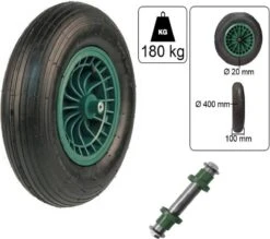 Kruiwagen Wiel 4.00 - 8 Luchtband Lijnprofiel - Asdiameter 20mm 26 Kruiwagen Wiel 4.00 - 8 Luchtband Lijnprofiel - Asdiameter 20mm -Tuingereedschaps Winkel 1200x1062 1
