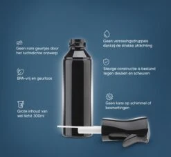 Johannes & Co Waterspuit Zwart - Waterverstuiver Mist Verstuiver Haar -Tuingereedschaps Winkel 1200x1097 7