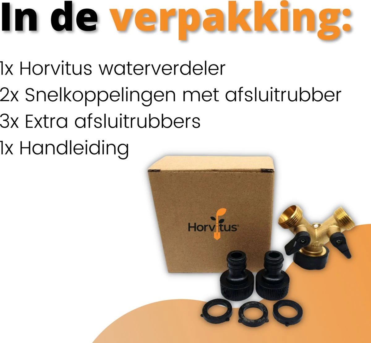 Horvitus Waterverdeler 2 Weg - Y Stuk Kraan Splitter - Voor Europese Kranen - Messing 8 Horvitus Waterverdeler 2 Weg - Y Stuk Kraan Splitter - Voor Europese Kranen - Messing - Afbeelding 8