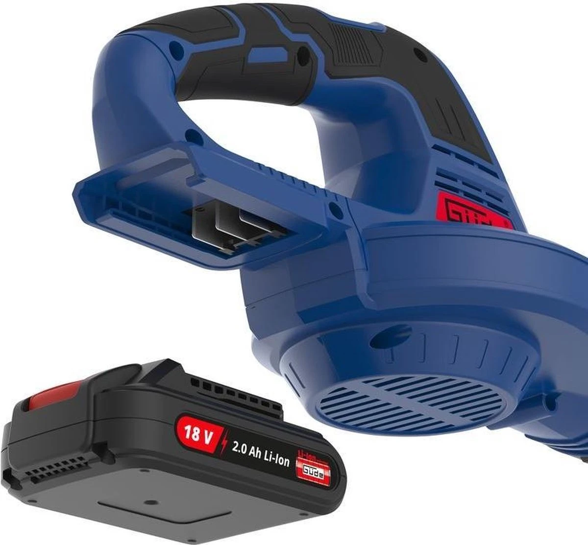 Güde Accu Bladblazer LB 18V | 2.0 Ah | Inclusief Accu En Oplader 2 Güde Accu Bladblazer LB 18V | 2.0 Ah | Inclusief Accu En Oplader - Afbeelding 2