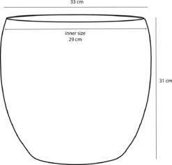 Mica Decorations Lester Bloempot - H31 X Ø33 Cm - Terracotta - Groen 19 Mica Decorations Lester Bloempot - H31 X Ø33 Cm - Terracotta - Groen -Tuingereedschaps Winkel 1200x1149 3