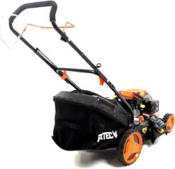 FUXTEC Grasmaaier Benzine - 46cm - Zelfrijdend / Zelftrekkend / Achterwielaandrijving - Mulchfunctie - Opvangbak 50L - FX-RM4646 -Tuingereedschaps Winkel 1200x1156