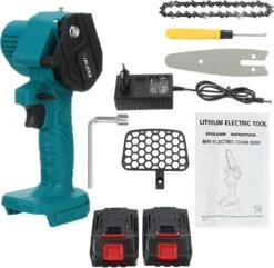 Merkloos Mini Accu Kettingzaag - 4 Inch Elektrische Boomzaag - Handkettingzaag - Met 2 Accu En 1 Oplader - Voor Tuinboom Ranch Bomen Snijden Hout- Blauw 20 Merkloos Mini Accu Kettingzaag - 4 Inch Elektrische Boomzaag - Handkettingzaag - Met 2 Accu En 1 Oplader - Voor Tuinboom Ranch Bomen Snijden Hout- Blauw -Tuingereedschaps Winkel 1200x1170 3