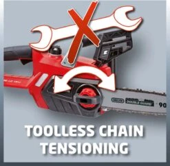 Einhell Accu Kettingzaag GE-LC 18 Li-Solo Power X-Change (Li-Ion, 18 V, 25 Cm Zwaardlengte, 23 Cm Snijlengte, Terugslagbescherming, Kettingvangbout, Zonder Accu En Lader) -Tuingereedschaps Winkel 1200x1176 3