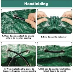 Tuin Afvalzakken - 2 Stuks - Opvouwbare Afvalzak - Tuin Afvalzak - Bladzakken - Waterstotend Tuinafvalzak - 270L -Tuingereedschaps Winkel 1200x1186 2