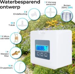 Automatisch Bewateringssysteem Voor Kamerplanten Met Pomp – Waterdruppelaar – Watergeefsysteem– Planten Watergever 11 Automatisch Bewateringssysteem Voor Kamerplanten Met Pomp – Waterdruppelaar – Watergeefsysteem– Planten Watergever -Tuingereedschaps Winkel 1200x1186 4