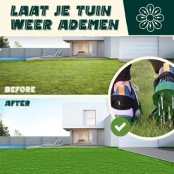 Merkloos Gazonbeluchtingssandalen Premium - Gazonbeluchter - Beluchter - Gazonverluchter - Gazonpriksandalen - Verticuteerroller - Graszaad - Gazonmest - Kerstcadeau - Voor Mannen - Voor Vrouwen - Cadeautjes- Vaderdag Cadeau- Geschenk- Cadeautjes -Tuingereedschaps Winkel 1200x1197 4