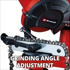 Einhell Kettingslijper GC-CS 85 E (85 W - 5500 /min - Slijphoekverstelling W. Schaal - Kettingspanner - Dieptebegrenzer Incl. Slijpschijf) -Tuingereedschaps Winkel 1200x1197 8