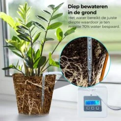 Automatisch Bewateringssysteem Voor Kamerplanten Met Pomp – Waterdruppelaar – Watergeefsysteem– Planten Watergever 13 Automatisch Bewateringssysteem Voor Kamerplanten Met Pomp – Waterdruppelaar – Watergeefsysteem– Planten Watergever -Tuingereedschaps Winkel 1200x1198 12