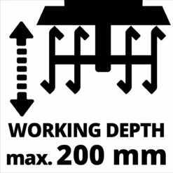 Einhell Accu Grondfrees GE-CR 30 Li-Solo Power X-Change (Li-Ion - 36 V - 30 Cm Werkbreedte - 20 Cm Werkdiepte - Robuuste Hakmessen - 2-punts Veiligheidsschakelaar - Zonder Accu En Lader) -Tuingereedschaps Winkel 1200x1198 3