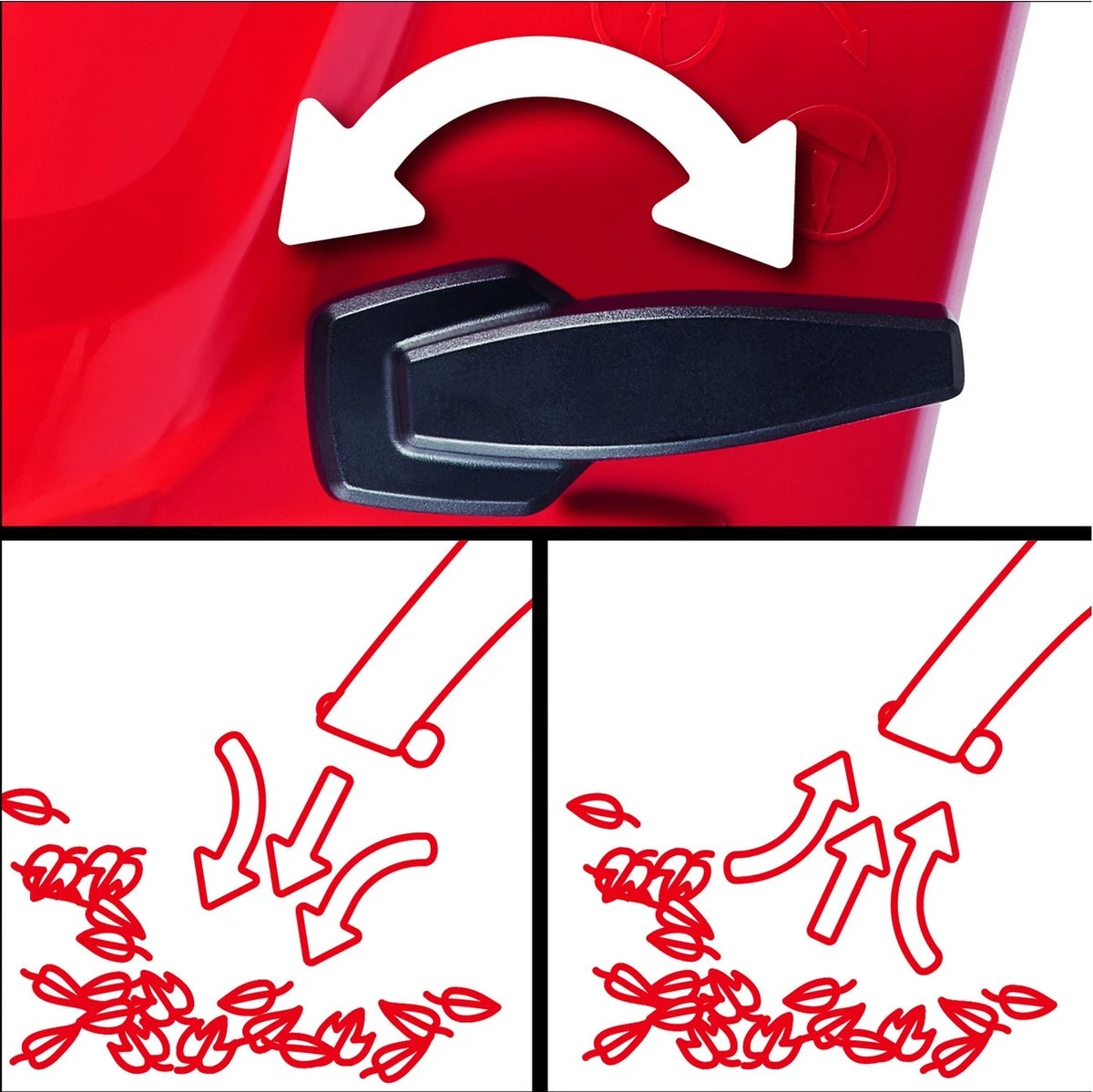 Einhell Elektrische Bladblazer GC-EL 3024 E (blazen, Zuigen & Versnipperen, Zuigbuis Ø75 Mm, Zuigkracht 650 M³/h, Hakselfunctie 10:1, Blaassnelheid 240 Km/h, Opvangzak 40 L) 10 Einhell Elektrische Bladblazer GC-EL 3024 E (blazen, Zuigen & Versnipperen, Zuigbuis Ø75 Mm, Zuigkracht 650 M³/h, Hakselfunctie 10:1, Blaassnelheid 240 Km/h, Opvangzak 40 L) - Afbeelding 10