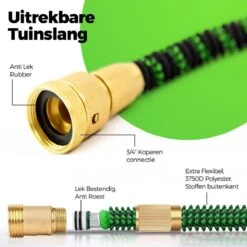 MD-Goods ® Super Sterk Uitrekbare Tuinslang Tot 30 Meter + GRATIS Tas En Koppelstuk - Tuinsproeier - Tuin Besproeien - Waterslang - Sproeikop - Groen - Flexibel Elastisch -Tuingereedschaps Winkel 1200x1200 1013