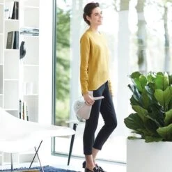 Elho Plunge Gieter 20 - Gieter Voor Binnenaccessoires - Ø 15.0 X H 29.5 Cm - Grijs/Warm Grijs -Tuingereedschaps Winkel 1200x1200 1057