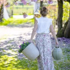 Capi Europe - Bloempot Bol Waste Rib NL - 35x34 - Terrazzo Beige - Voor Binnen En Buiten - KTBR932 -Tuingereedschaps Winkel 1200x1200 1115