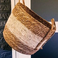 Merkloos Plantenmand 30x22cm Naturel Bruin – Multifunctionele Mand – Handgemaakt – Planten-houder – Planten Accessoires – Planten Mand -Tuingereedschaps Winkel 1200x1200 1120