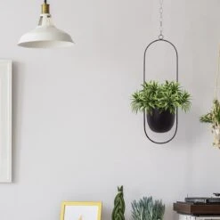 Be-Inspired® Hangende Bloempot Ovaal - Bloempot Binnen - Voor Hangplant – Plant Bloem Pot Met Opknoping – Plantenhanger - Plantenbak - Industrieel – Scandinavisch - Metaal - Zwart 10 Be-Inspired® Hangende Bloempot Ovaal - Bloempot Binnen - Voor Hangplant – Plant Bloem Pot Met Opknoping – Plantenhanger - Plantenbak - Industrieel – Scandinavisch - Metaal - Zwart -Tuingereedschaps Winkel 1200x1200 1127