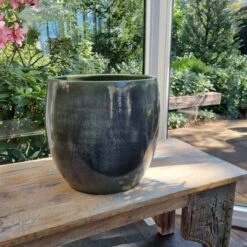 Mica Decorations Lester Bloempot - H31 X Ø33 Cm - Terracotta - Groen 21 Mica Decorations Lester Bloempot - H31 X Ø33 Cm - Terracotta - Groen -Tuingereedschaps Winkel 1200x1200 1135