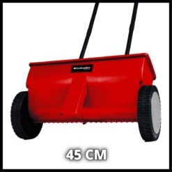 Einhell Strooiwagen GC-SR 12 (12 L - 45 Cm Strooibreedte - Dubbele Duwstang - Kliksluiting Aan Beide Zijden - Verstelhendel - Corrosiebestendige Rol - Behuizing Van Breukvast Kunststof) -Tuingereedschaps Winkel 1200x1200 146