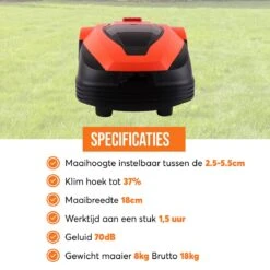 Zoef Robot Robotmaaier Betsie Met APP <1400 M2 -Tuingereedschaps Winkel 1200x1200 197