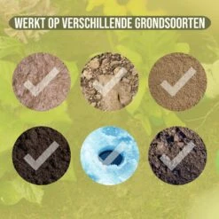 Merkloos Grondboor Voor Planten - 25 CM - Palenboor - Moestuin - Bollenplanter - Zwart -Tuingereedschaps Winkel 1200x1200 269