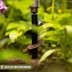 Merkloos Grondboor Voor Planten - 25 CM - Palenboor - Moestuin - Bollenplanter - Zwart -Tuingereedschaps Winkel 1200x1200 272