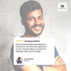 MaatWorkz - Grondboor - 25 CM - Boormachine - Bollenplanter - Moestuin - Palenboor - Boor - Tuin -Tuingereedschaps Winkel 1200x1200 280