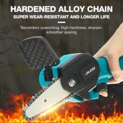 Merkloos Mini Accu Kettingzaag - 4 Inch Elektrische Boomzaag - Handkettingzaag - Met 2 Accu En 1 Oplader - Voor Tuinboom Ranch Bomen Snijden Hout- Blauw 31 Merkloos Mini Accu Kettingzaag - 4 Inch Elektrische Boomzaag - Handkettingzaag - Met 2 Accu En 1 Oplader - Voor Tuinboom Ranch Bomen Snijden Hout- Blauw -Tuingereedschaps Winkel 1200x1200 352