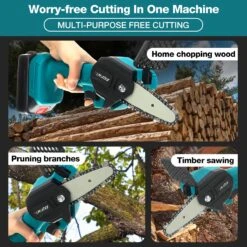 Merkloos Mini Accu Kettingzaag - 4 Inch Elektrische Boomzaag - Handkettingzaag - Met 2 Accu En 1 Oplader - Voor Tuinboom Ranch Bomen Snijden Hout- Blauw 32 Merkloos Mini Accu Kettingzaag - 4 Inch Elektrische Boomzaag - Handkettingzaag - Met 2 Accu En 1 Oplader - Voor Tuinboom Ranch Bomen Snijden Hout- Blauw -Tuingereedschaps Winkel 1200x1200 353