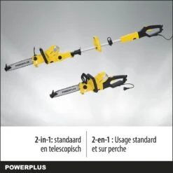 Powerplus POWXG1032 Elektrische Kettingzaag - 900W - Zwaardlengte 300mm - Automatische Kettingsmering - Incl. 1x Ketting En 1x Zwaard -Tuingereedschaps Winkel 1200x1200 409