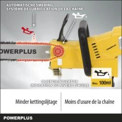 Powerplus POWXG1032 Elektrische Kettingzaag - 900W - Zwaardlengte 300mm - Automatische Kettingsmering - Incl. 1x Ketting En 1x Zwaard -Tuingereedschaps Winkel 1200x1200 410