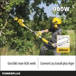 Powerplus POWXG1032 Elektrische Kettingzaag - 900W - Zwaardlengte 300mm - Automatische Kettingsmering - Incl. 1x Ketting En 1x Zwaard -Tuingereedschaps Winkel 1200x1200 411