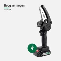 Mardin Mini Kettingzaag - Snoeizaag - Kettingzaag - Kettingzaag Electrisch Met 2 Accu - Inclusief Koffer - 1 Extra Accu - Zwart -Tuingereedschaps Winkel 1200x1200 422