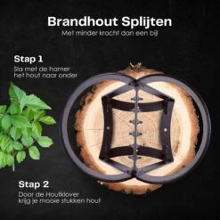 Flowkey® Houtklover - Houtsplijter Bijl - Houtkliever Kloofwig Gietijzer - Voor Hout & Aanmaakhout - Inclusief Gratis Hamer 13 Flowkey® Houtklover - Houtsplijter Bijl - Houtkliever Kloofwig Gietijzer - Voor Hout & Aanmaakhout - Inclusief Gratis Hamer -Tuingereedschaps Winkel 1200x1200 459