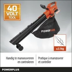 Powerplus Dual Power POWDPG75270 Bladblazer - Bladzuiger En -versnipperaar - Brushless - Blazen - Zuigen - Versnipperen - Excl. Accu En Lader - Incl. Opvangzak 45L 15 Powerplus Dual Power POWDPG75270 Bladblazer - Bladzuiger En -versnipperaar - Brushless - Blazen - Zuigen - Versnipperen - Excl. Accu En Lader - Incl. Opvangzak 45L -Tuingereedschaps Winkel 1200x1200 509